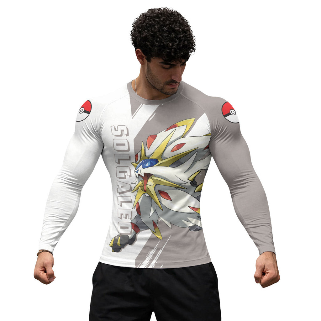Pokemon Solgaleo Rash Guard