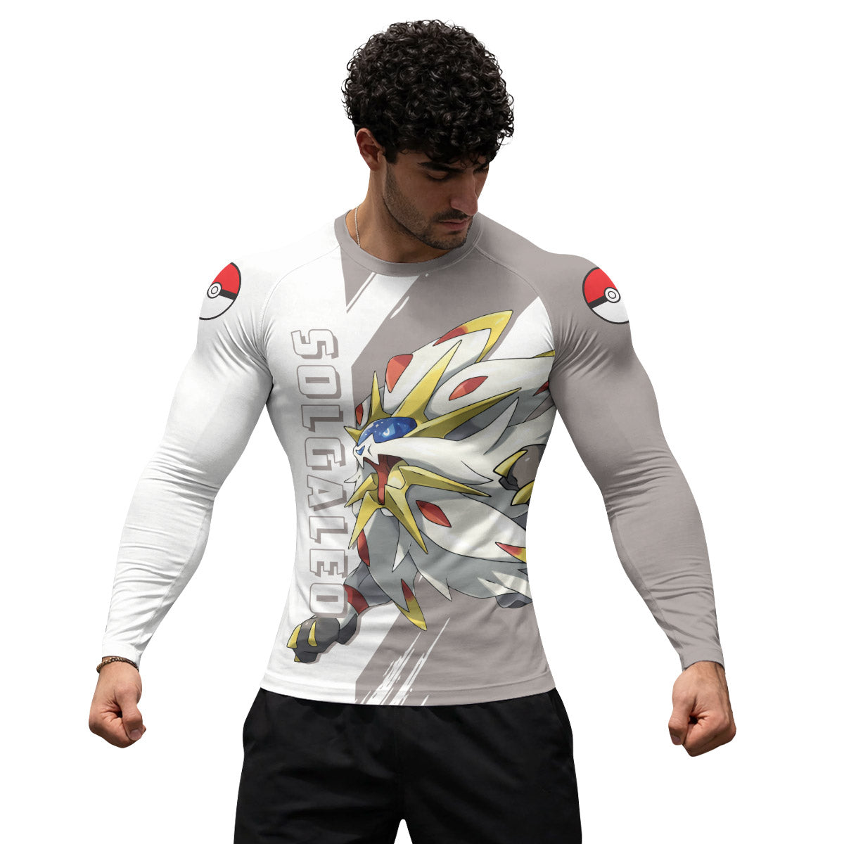 Pokemon Solgaleo Rash Guard