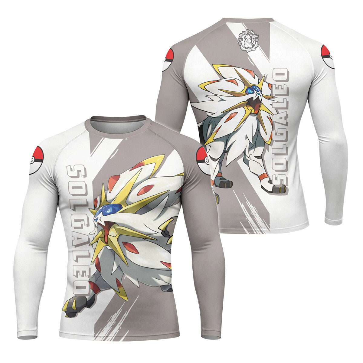 Pokemon Solgaleo Rash Guard