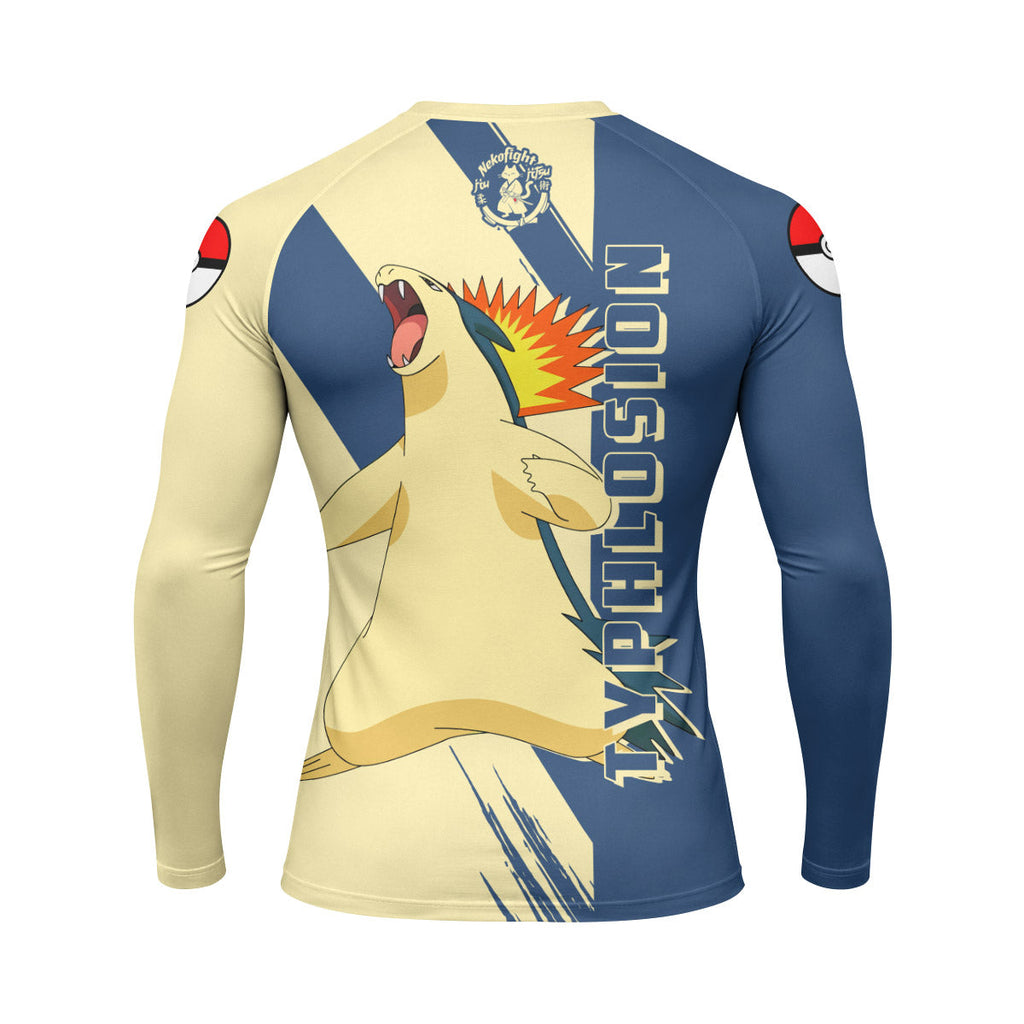 Pokemon Typhlosion Rash Guard