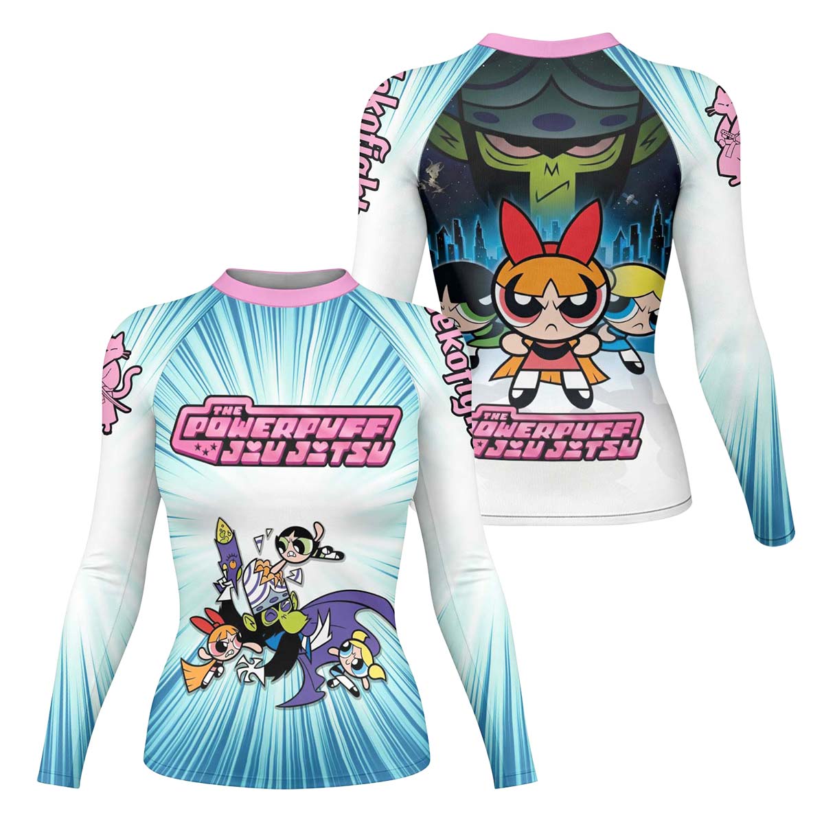 Powerpuff Girls BJJ Rash Guard