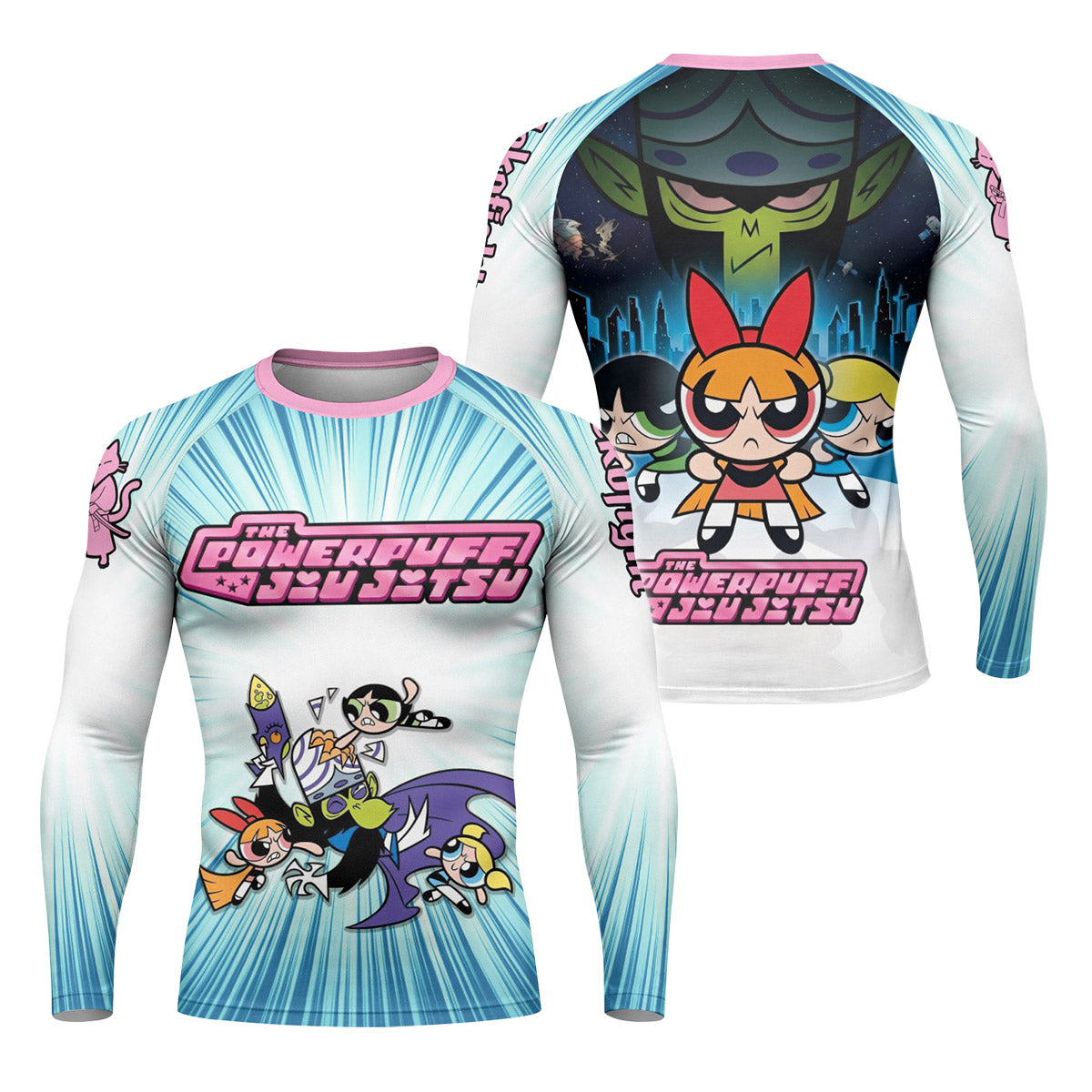 Powerpuff Girls BJJ Rash Guard