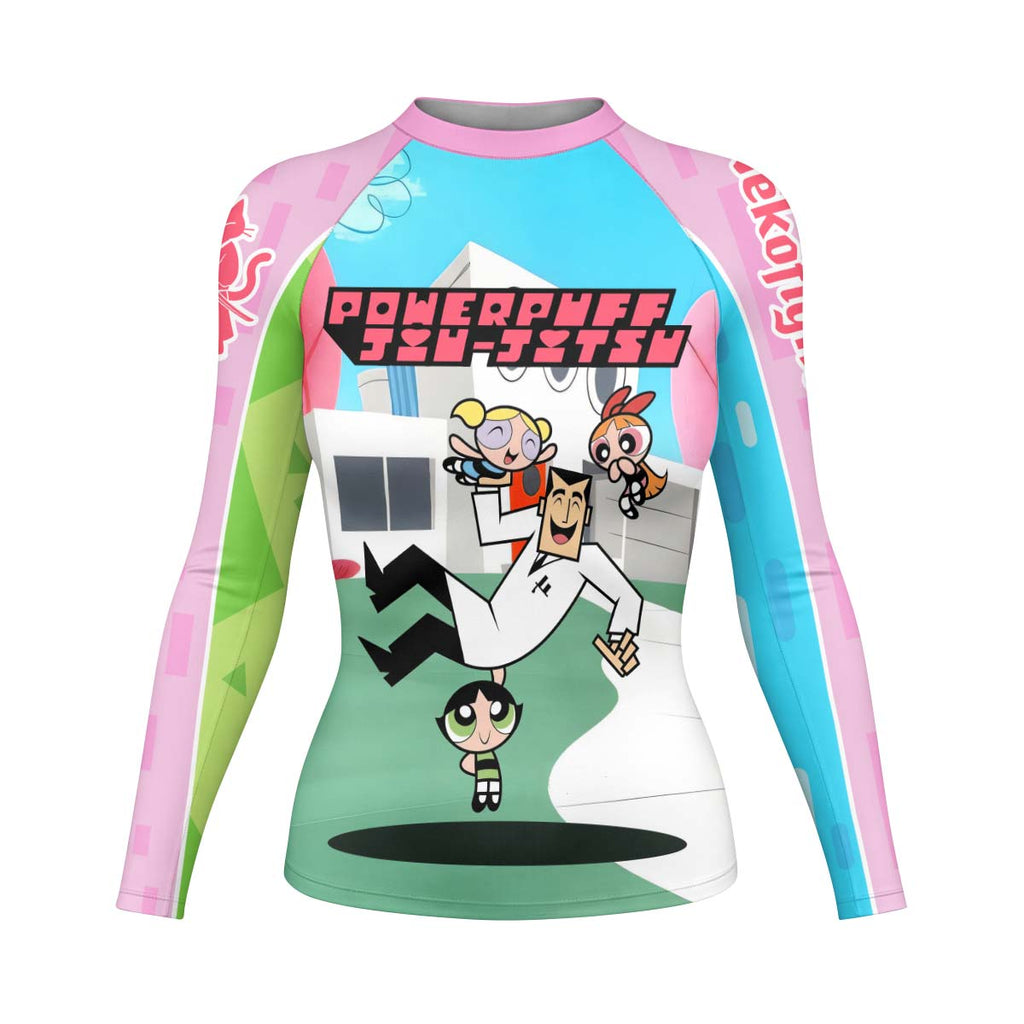 Powerpuff Girls Jiu Jitsu Rash Guard