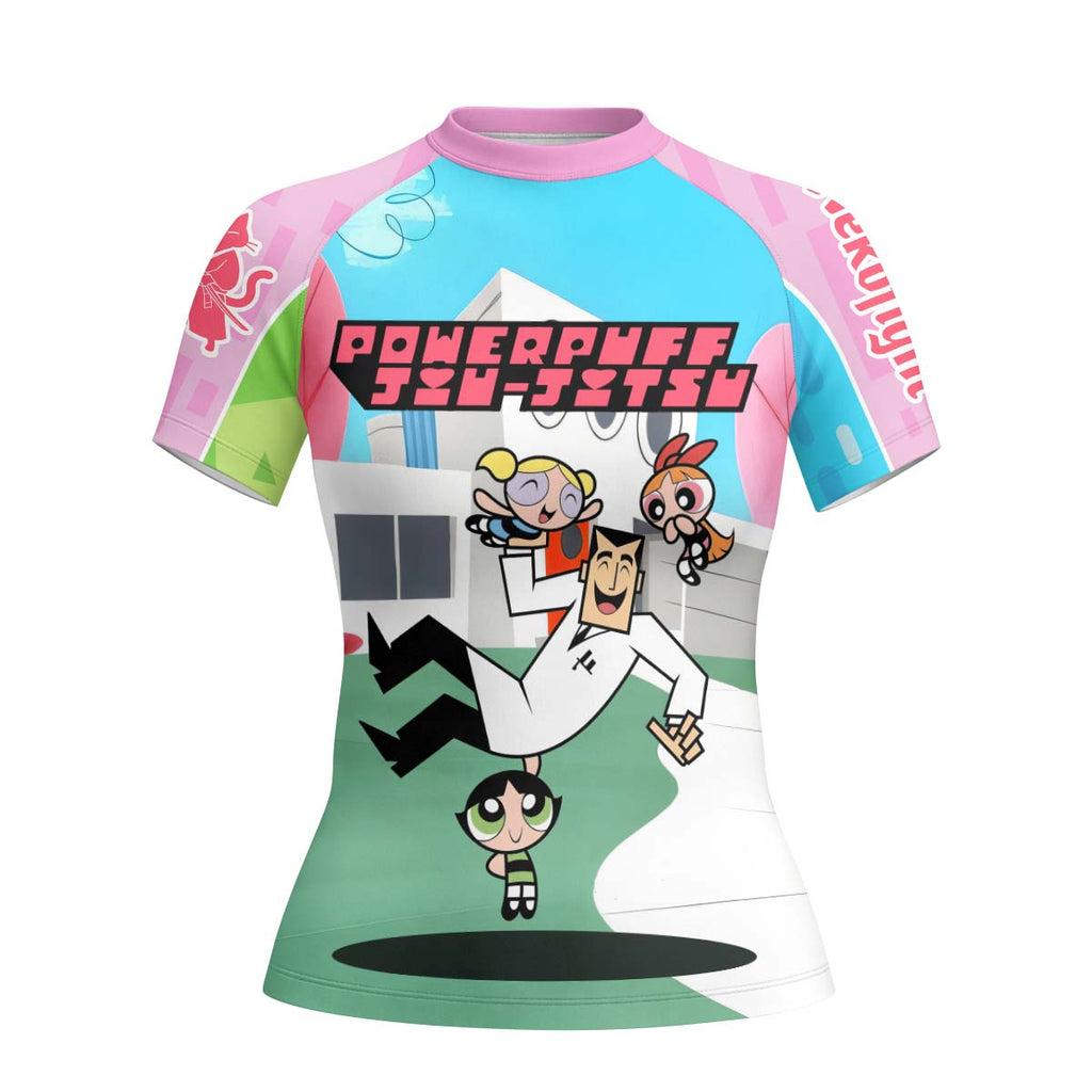Powerpuff Girls Jiu Jitsu Rash Guard