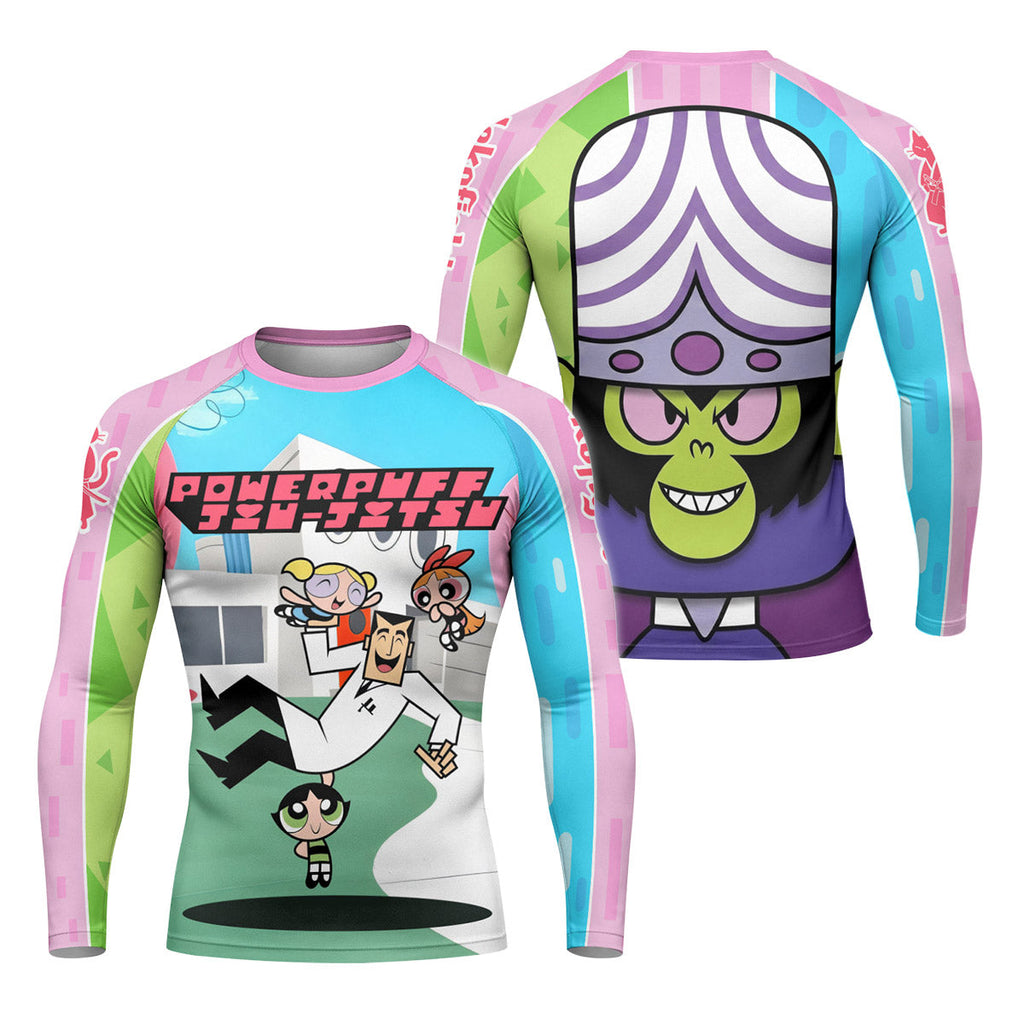 Powerpuff Girls Jiu Jitsu Rash Guard
