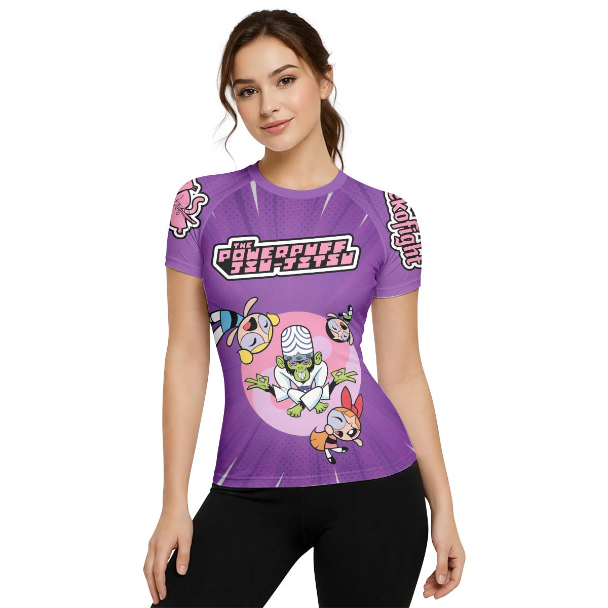 Powerpuff Girls Mastermind Rash Guard