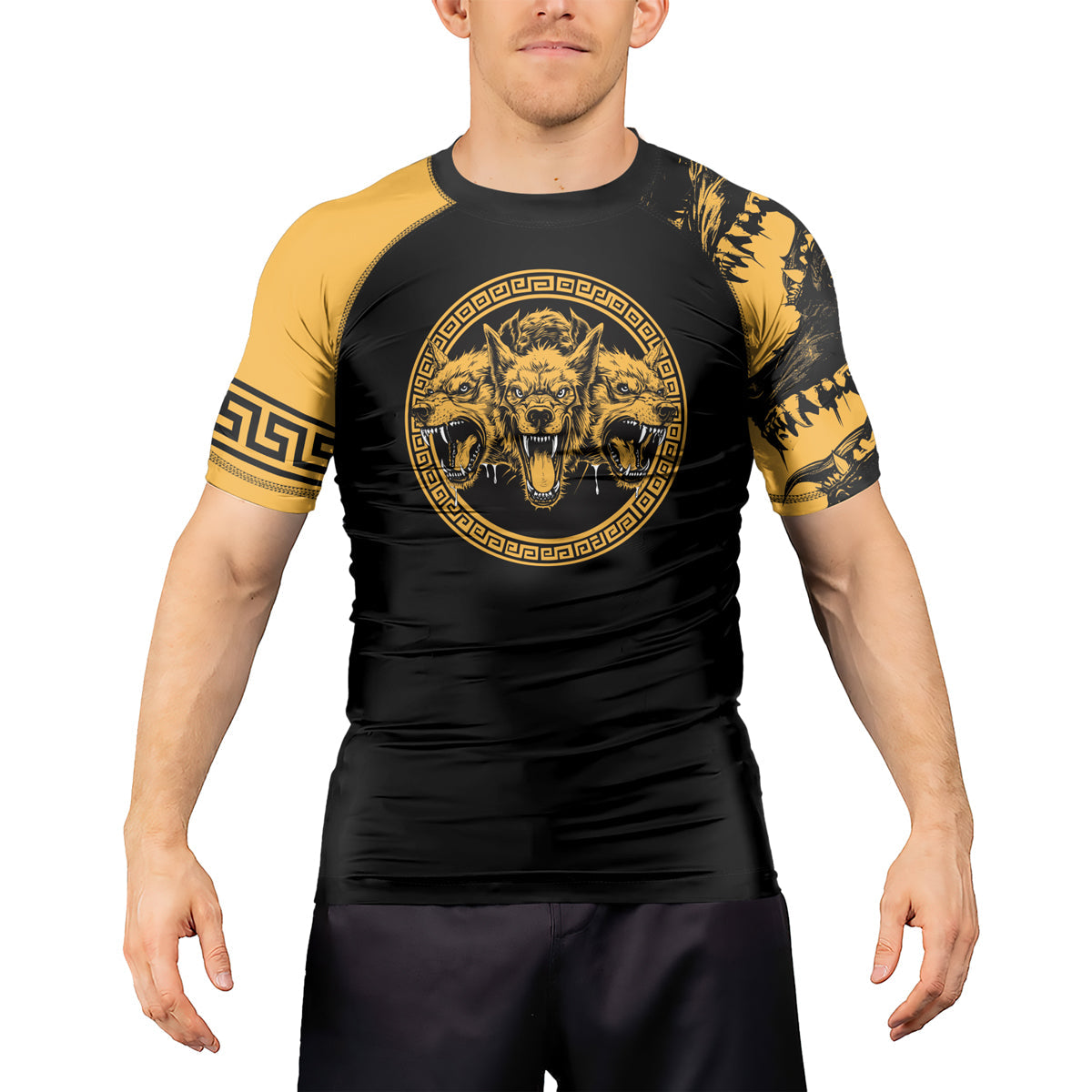 Rashninja Cyberus Men's Short Sleeve Rash Guard