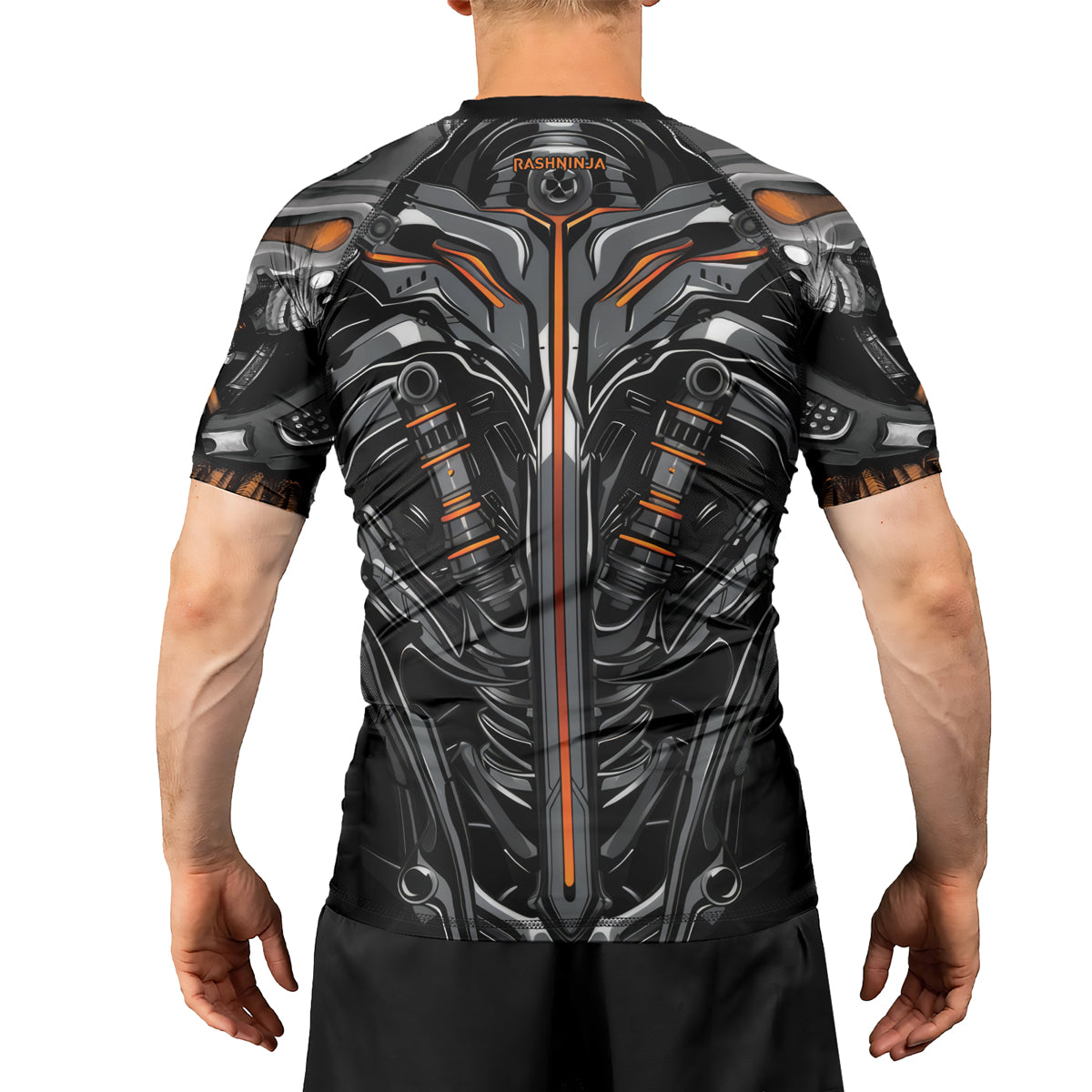 Rashninja Cyber Armor Vanguard Men's Short Sleeve Rash Guard