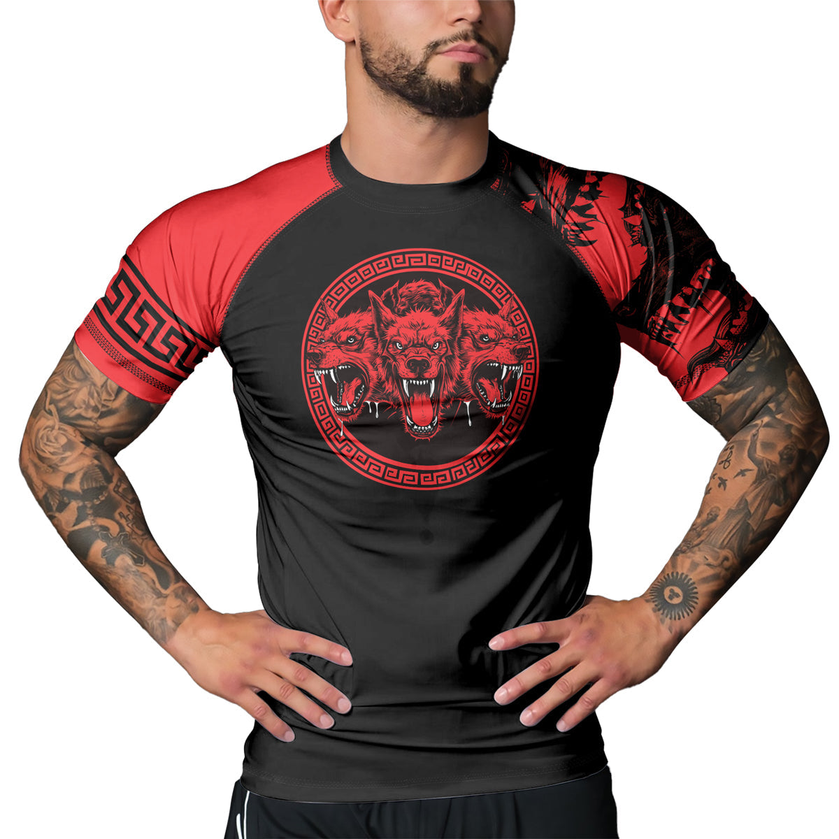 Rashninja Cyberus Men's Short Sleeve Rash Guard