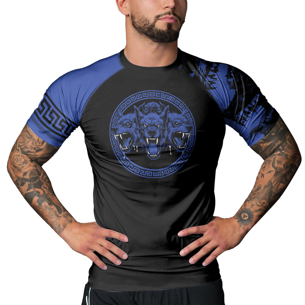 Rashninja Cyberus Men's Short Sleeve Rash Guard