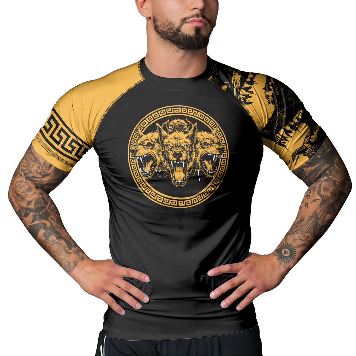 Rashninja Cyberus Men's Short Sleeve Rash Guard