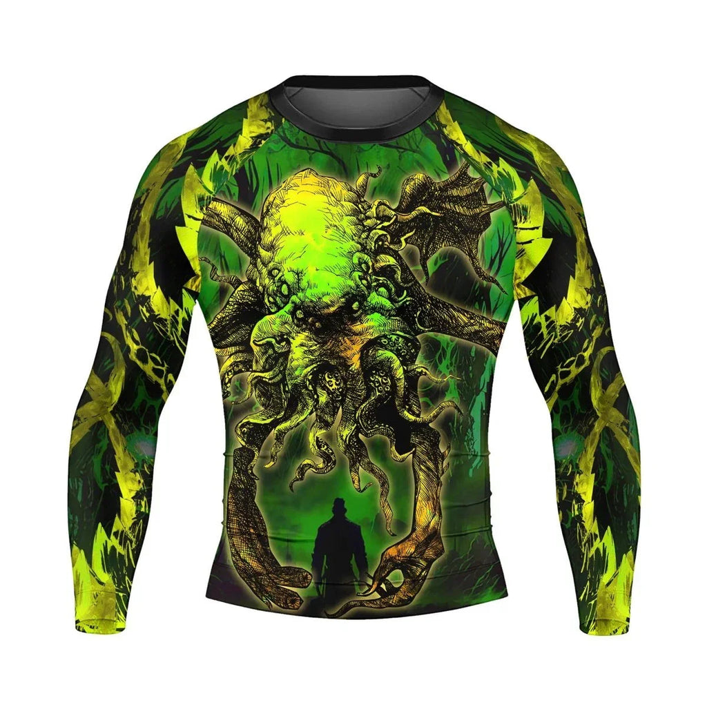 Hungry Of Cthulhu Long Sleeve Rash Guard