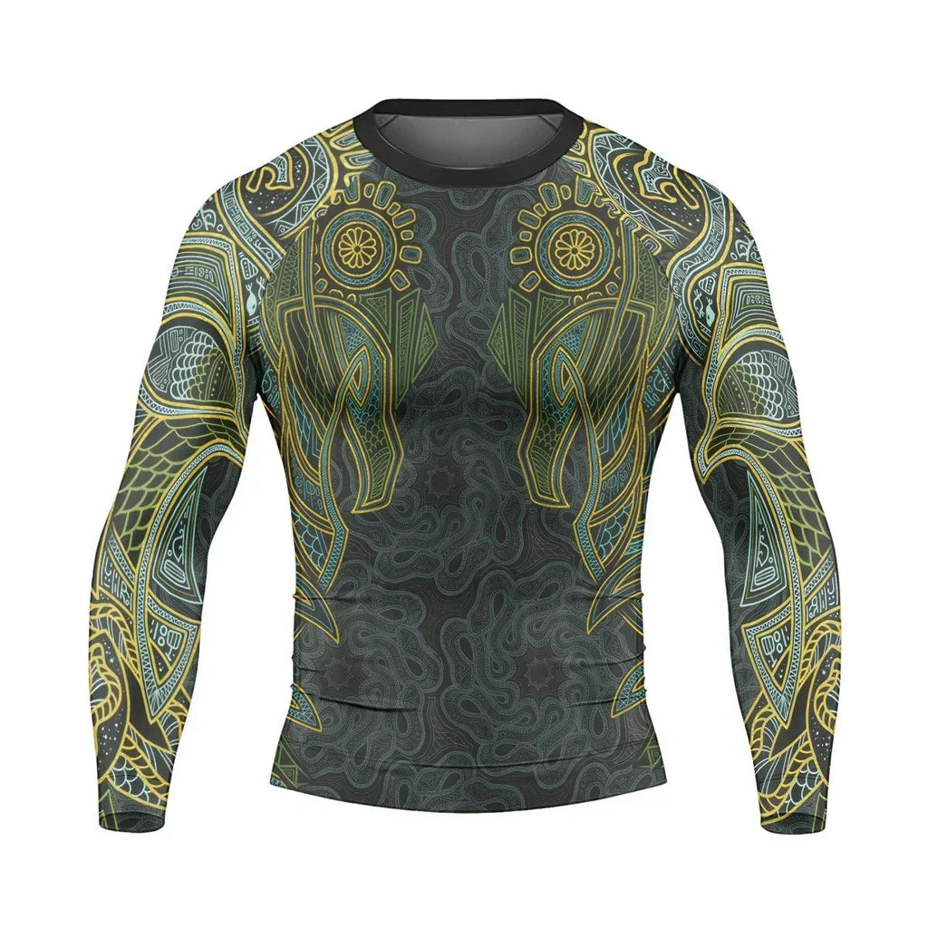 Viking Wildlife Natural Long Sleeve Rash Guard