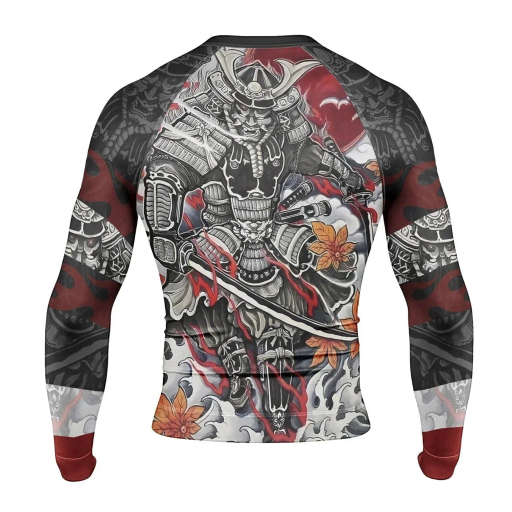 Legendary Samurai Long Sleeve Rash Guard