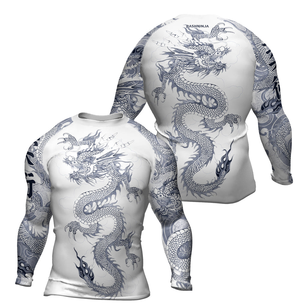 Rashninja Dragon Ember Reign Men's Short Sleeve Rash Guard