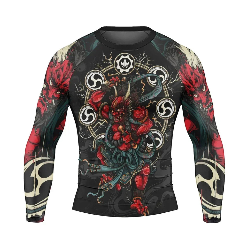 Raijin God Long Sleeve Rash Guard