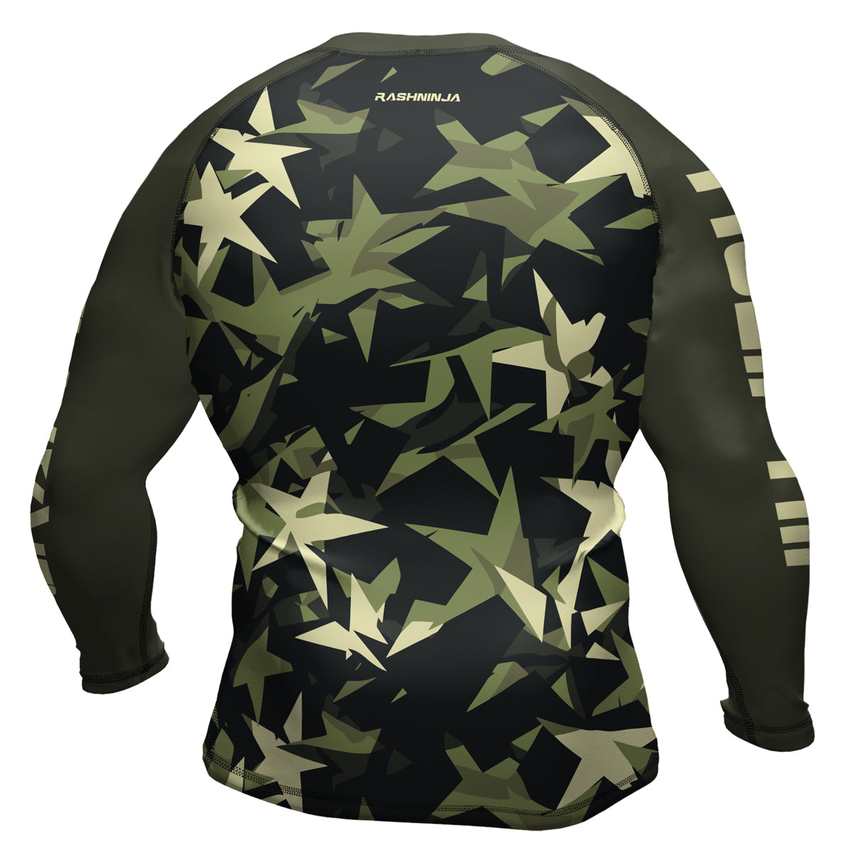 Rashninja Camouflage Star Mirage Men's Long Sleeve Rash Guard