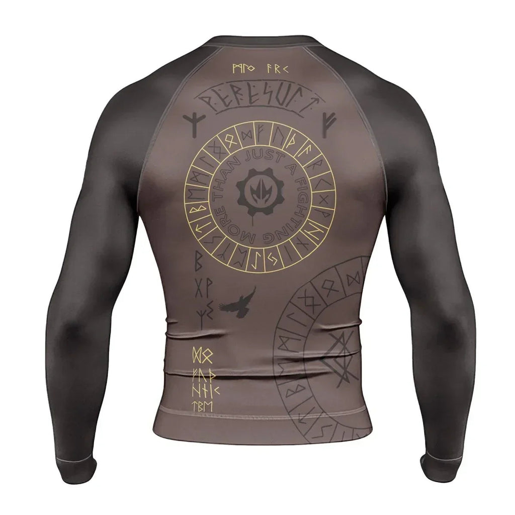 BattleFitGear Viking Valhalla Rune Long Sleeve Rash Guard