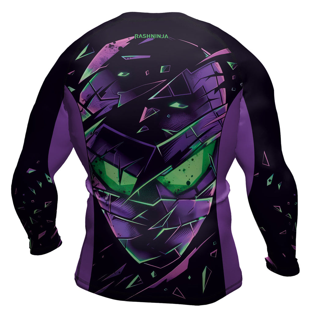 Rashninja Ninja Neon Venom Men's Long Sleeve Rash Guard