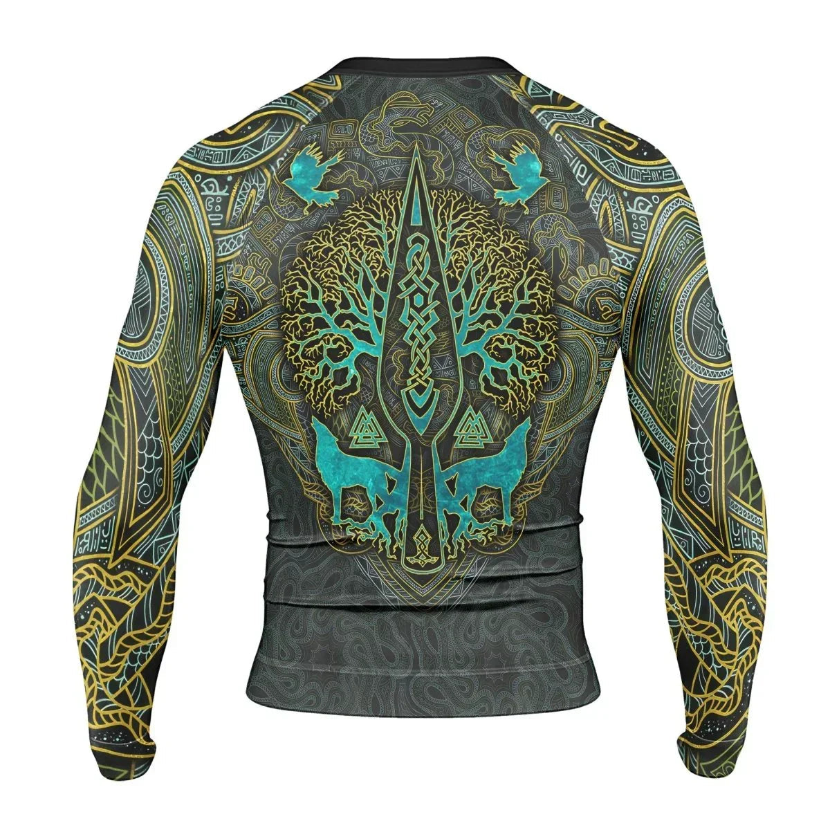Viking Wildlife Natural Long Sleeve Rash Guard