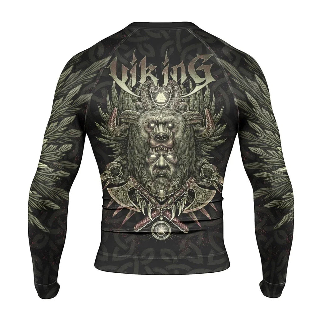 Berserker Warrior Long Sleeve Rash Guard