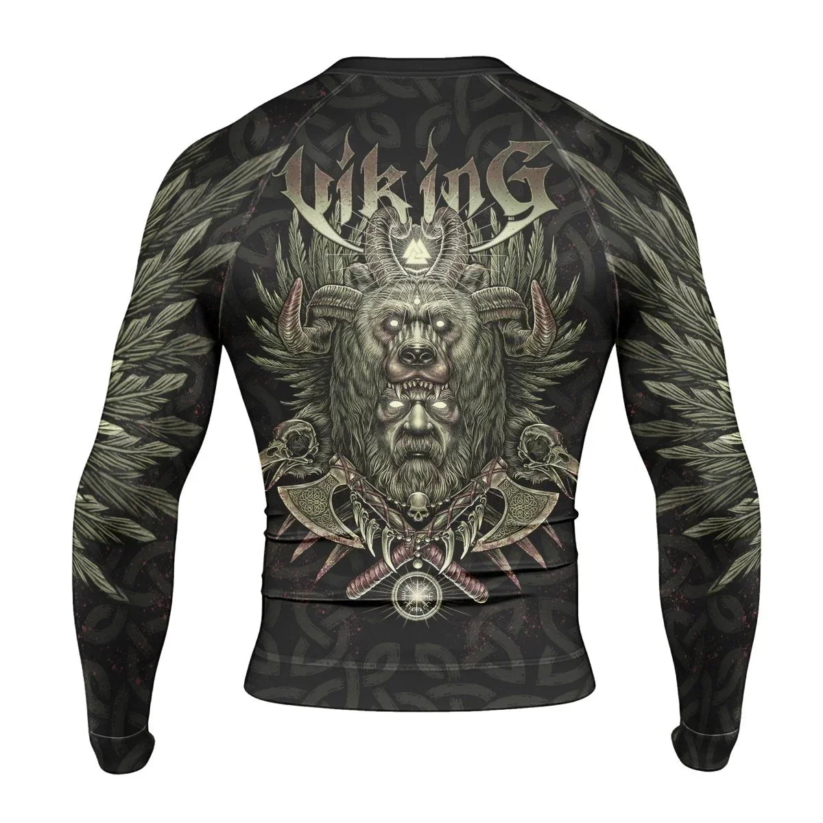 Berserker Warrior Long Sleeve Rash Guard