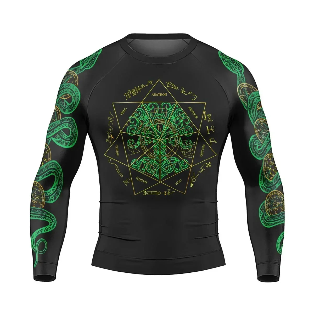 Viking World Tree Men's Long Sleeve Rash Guard