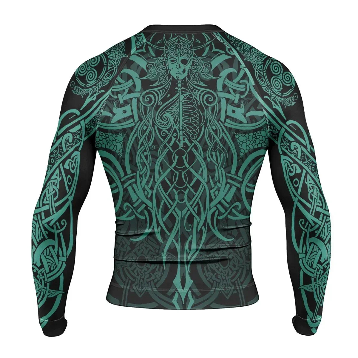 Viking Rune Celtic Men's Long Sleeve Rash Guard