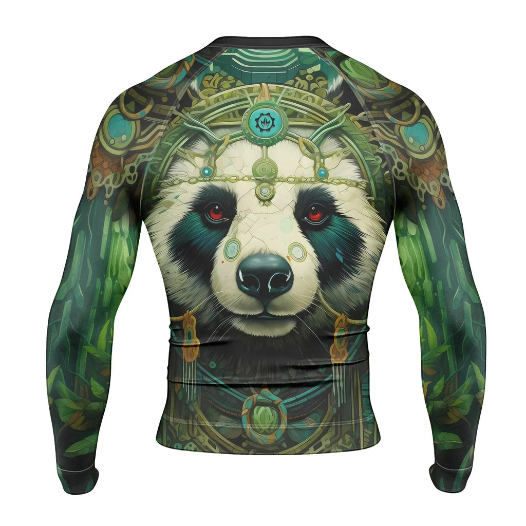 Native Panda Men's Long Sleeve Rash Guard