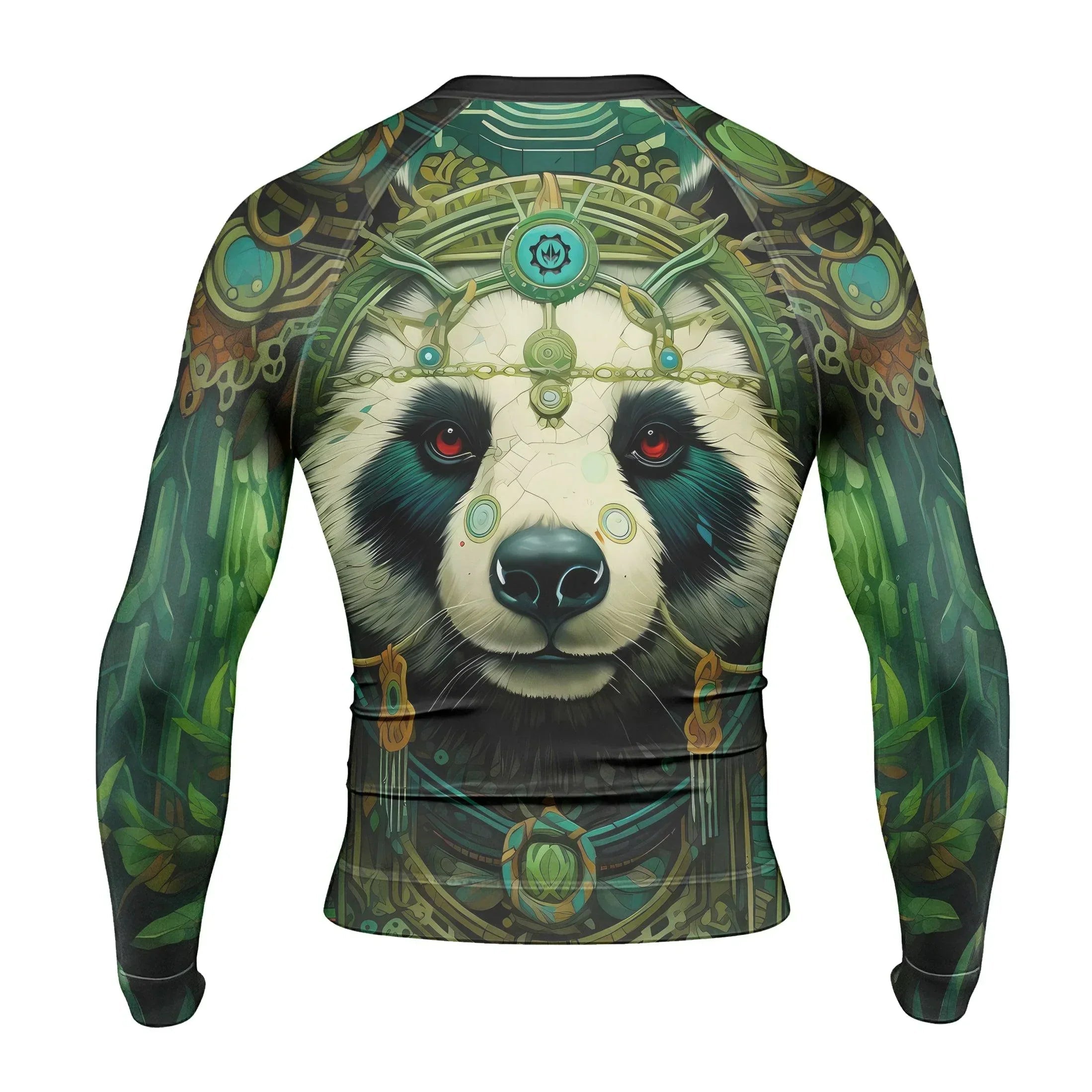 Native Panda Men's Long Sleeve Rash Guard