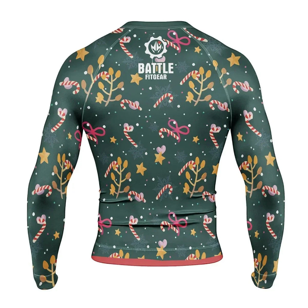 Merry Xmas Long Sleeve Rash Guard
