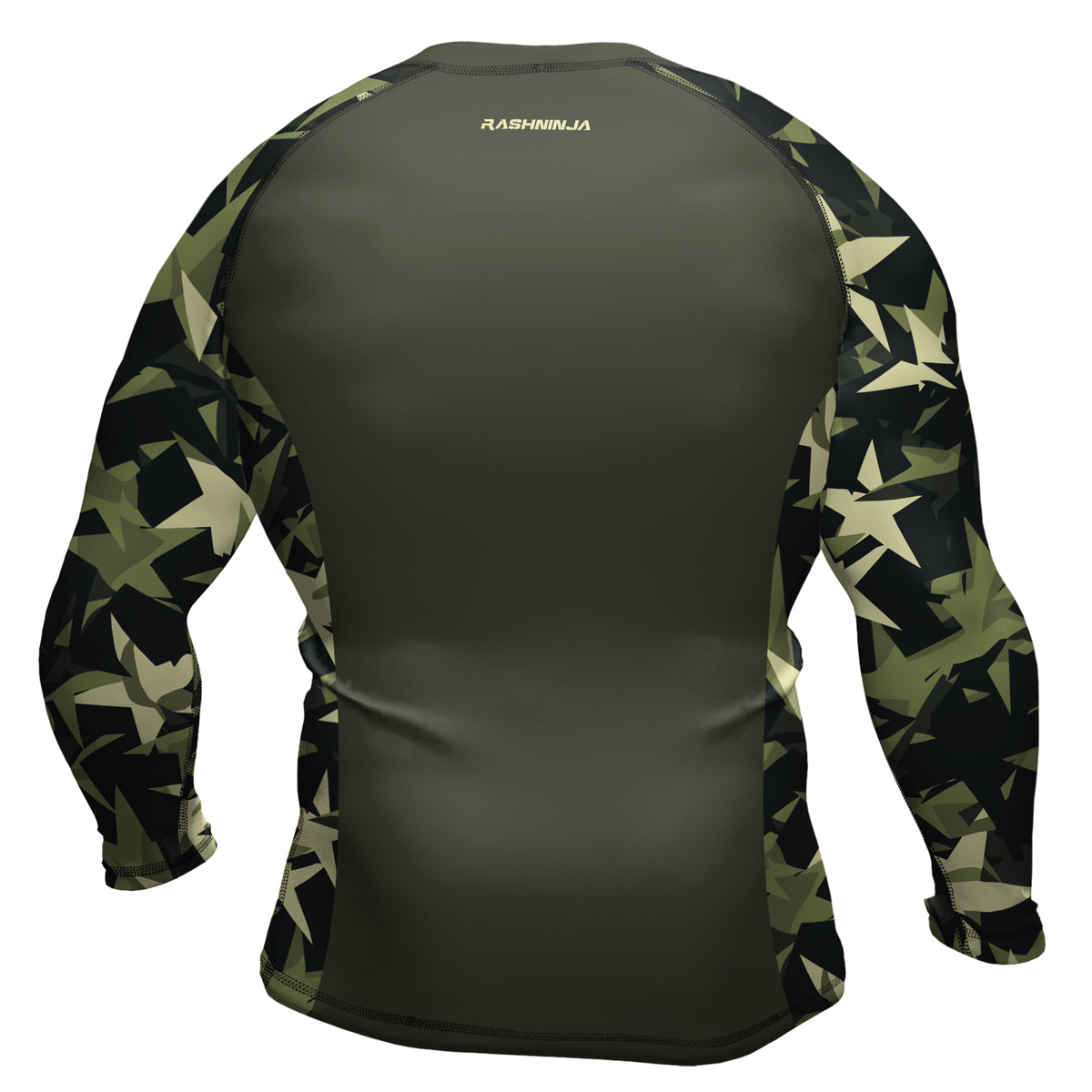 Rashninja Camouflage Star Mirage Men's Long Sleeve Rash Guard