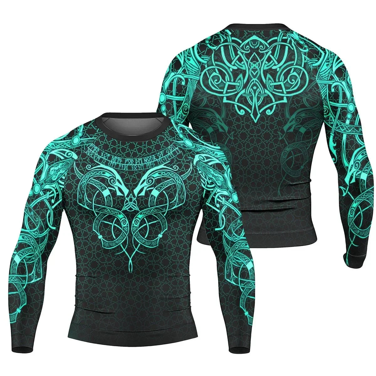 Viking Jormungandr Long Sleeve Rash Guard