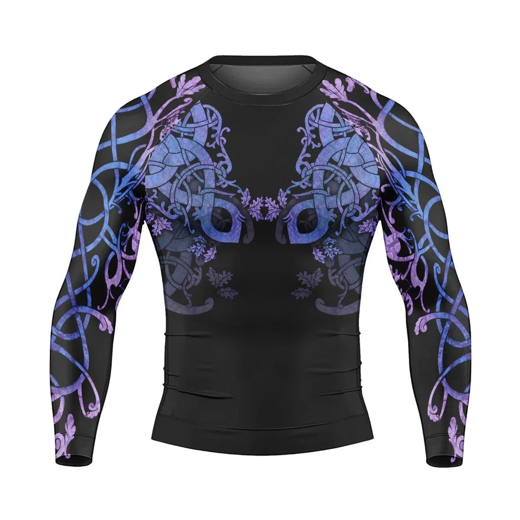 Norns & Nature Men's Long Sleeve Rash Guard