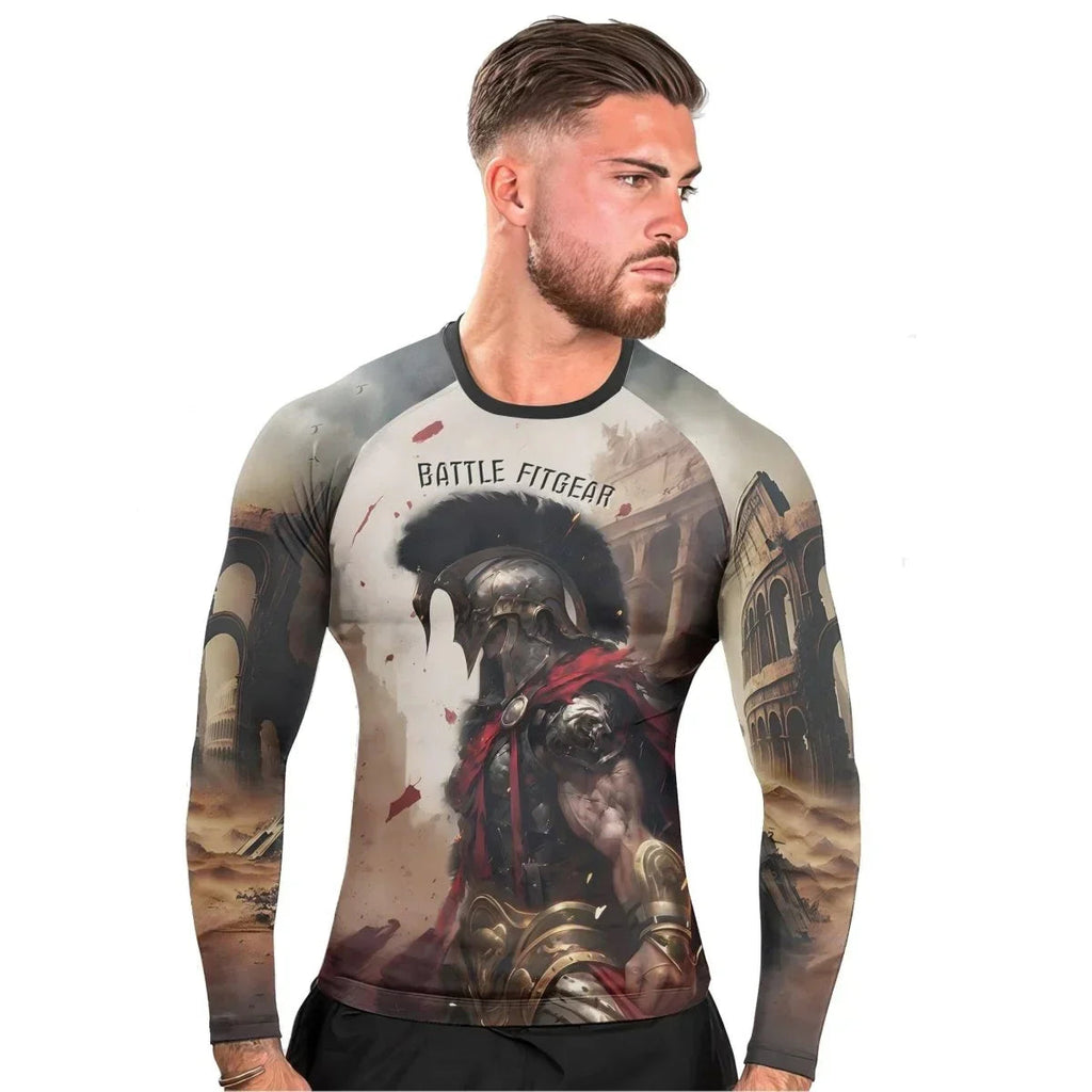 Gladiator Men's Long Sleeve Rash Guard