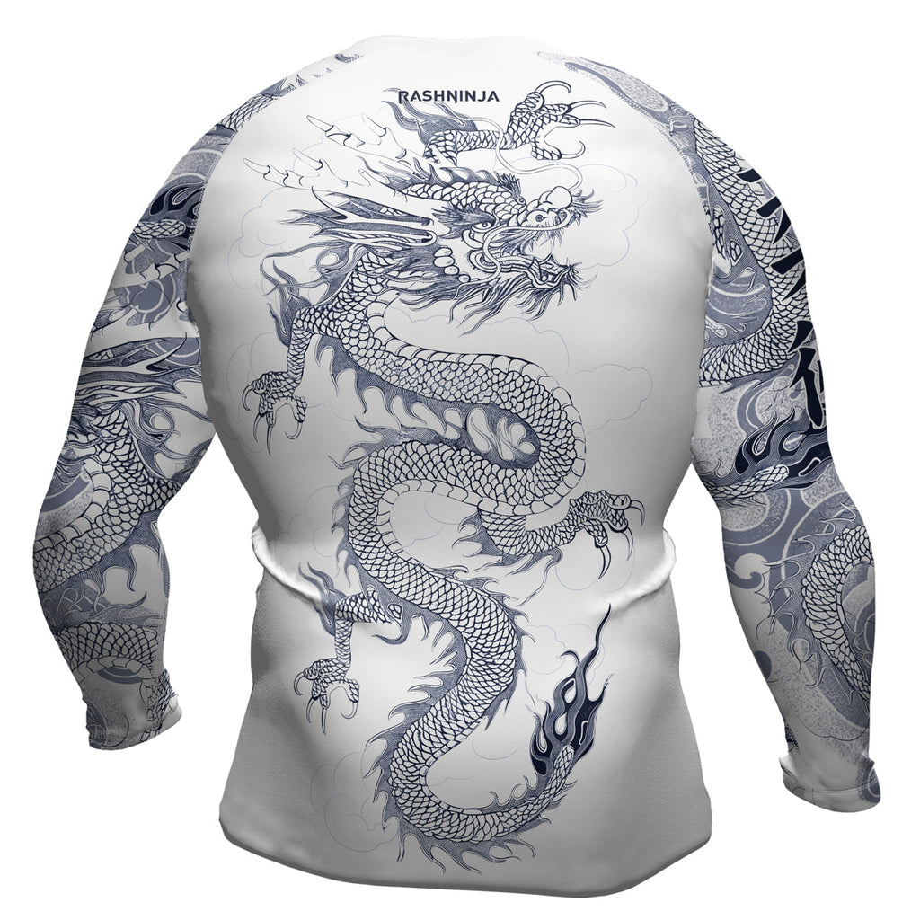 Rashninja Dragon Ember Reign Men's Short Sleeve Rash Guard