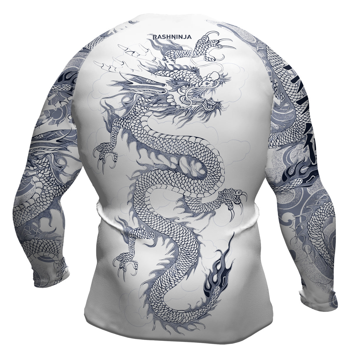 Rashninja Dragon Ember Reign Men's Short Sleeve Rash Guard