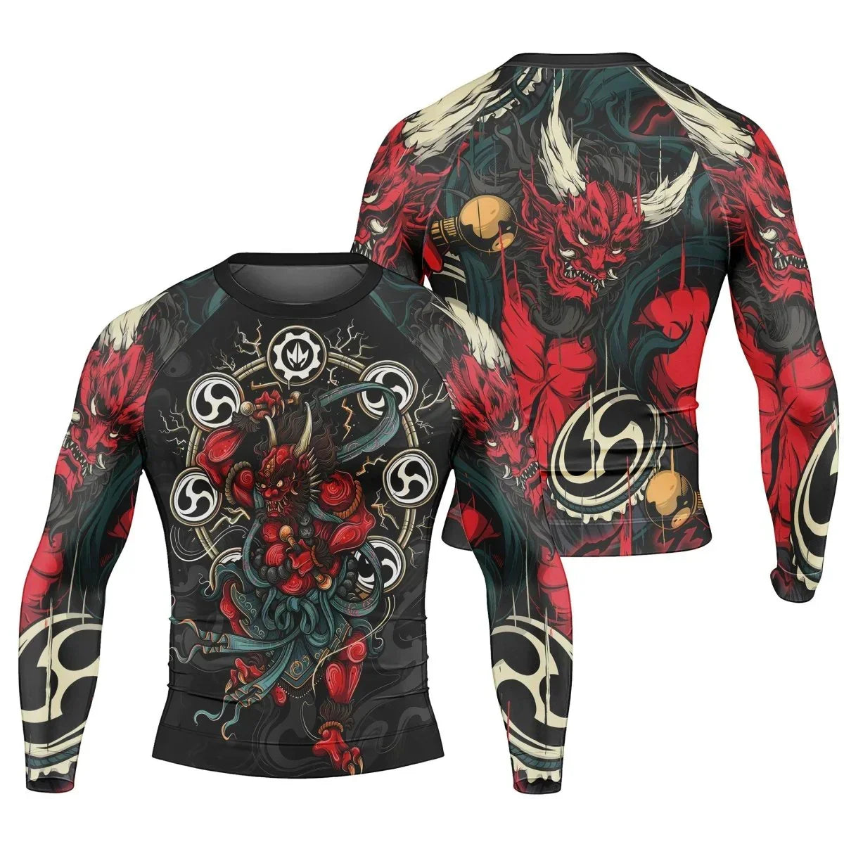 Raijin God Long Sleeve Rash Guard