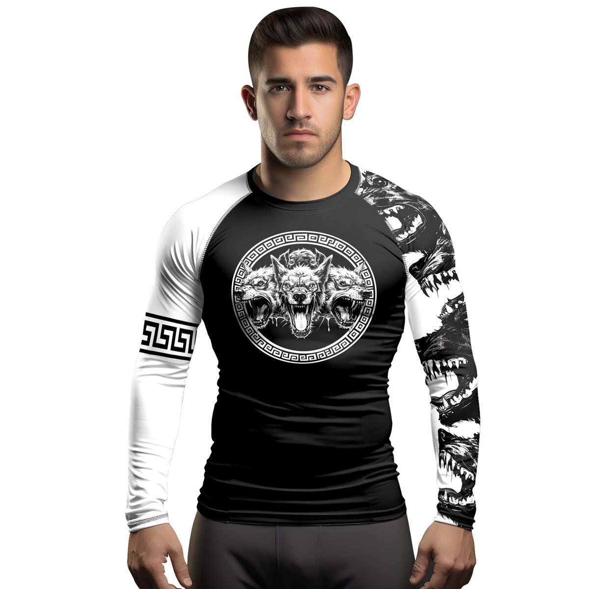 Rashninja Cyberus Men's Long Sleeve Rash Guard