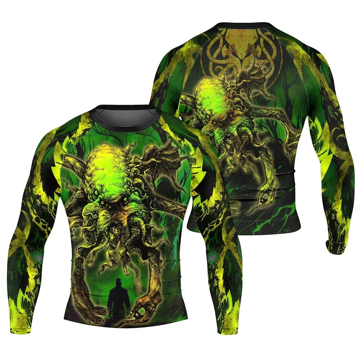 Hungry Of Cthulhu Long Sleeve Rash Guard