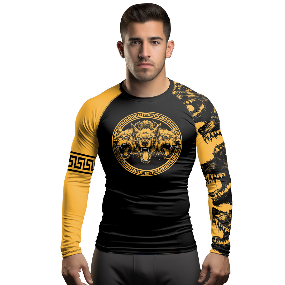 Rashninja Cyberus Men's Long Sleeve Rash Guard