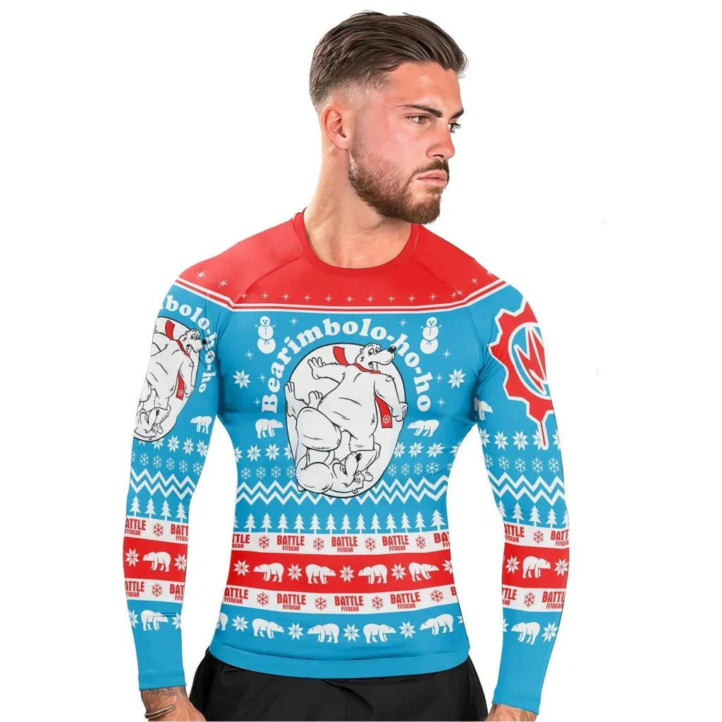 Bearimbolo-Ho-Ho Long Sleeve Rash Guard