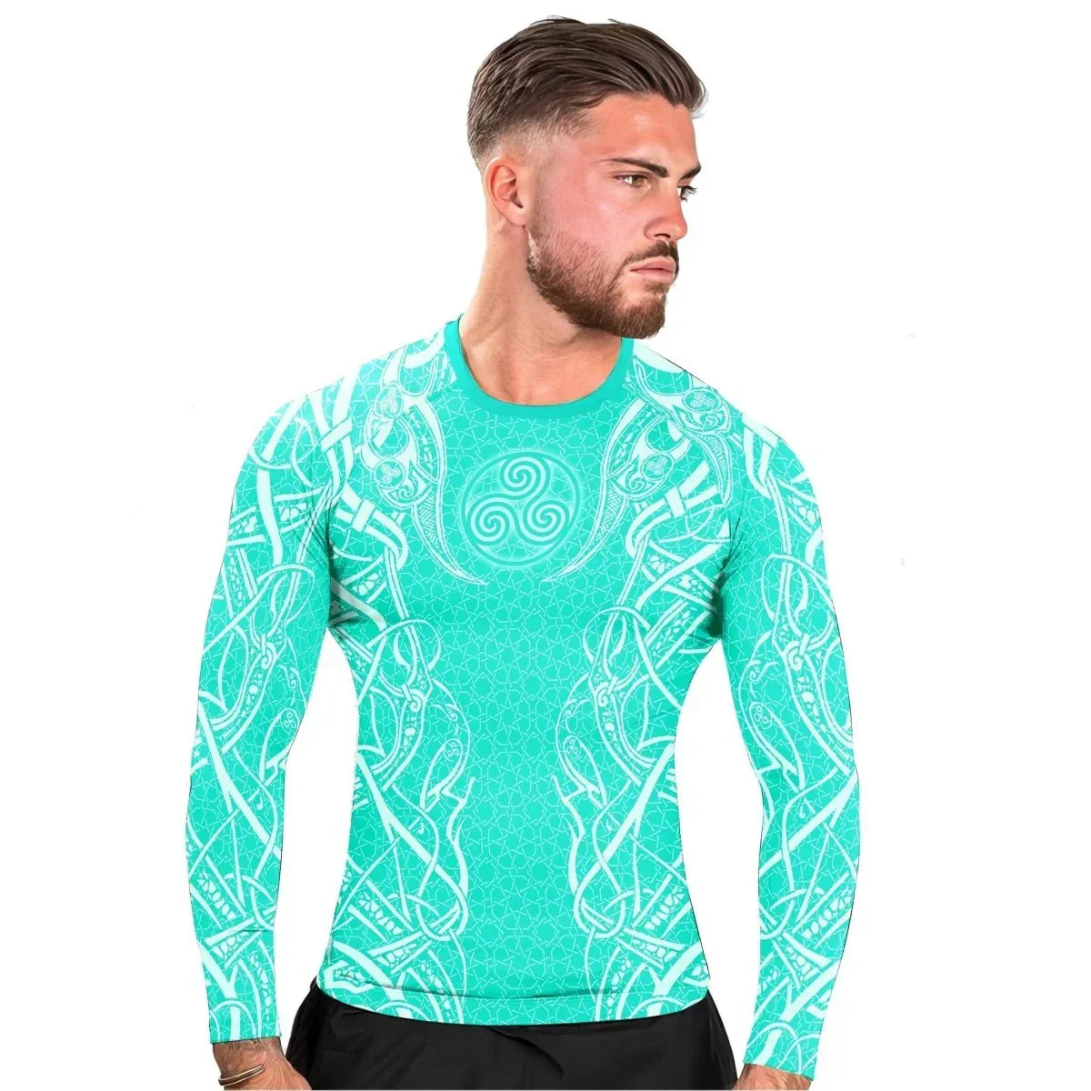 Fenrir Mount Of Odin Long Sleeve Rash Guard