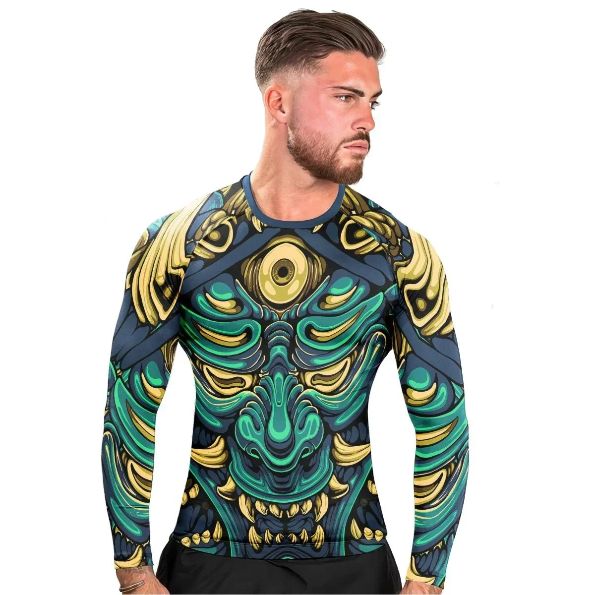 Seven Eye Oni Long Sleeve Rash Guard