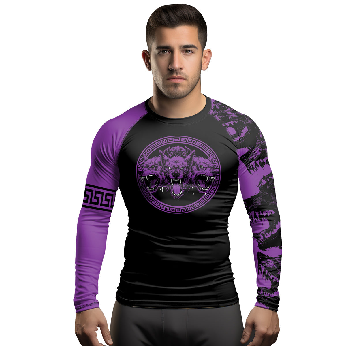 Rashninja Cyberus Men's Long Sleeve Rash Guard