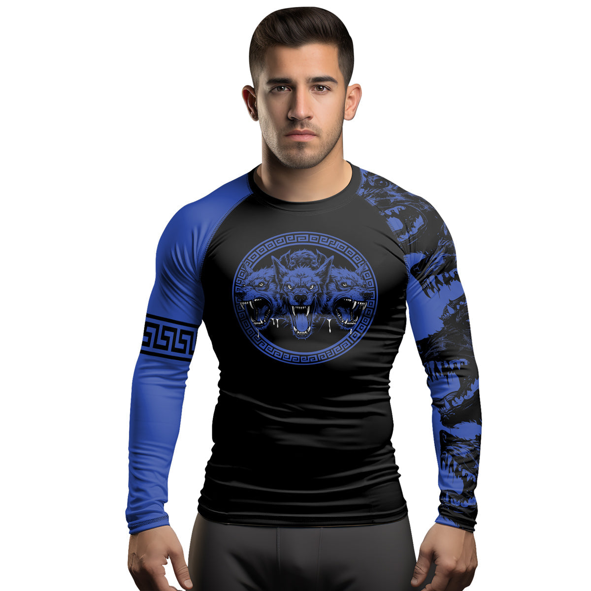 Rashninja Cyberus Men's Long Sleeve Rash Guard