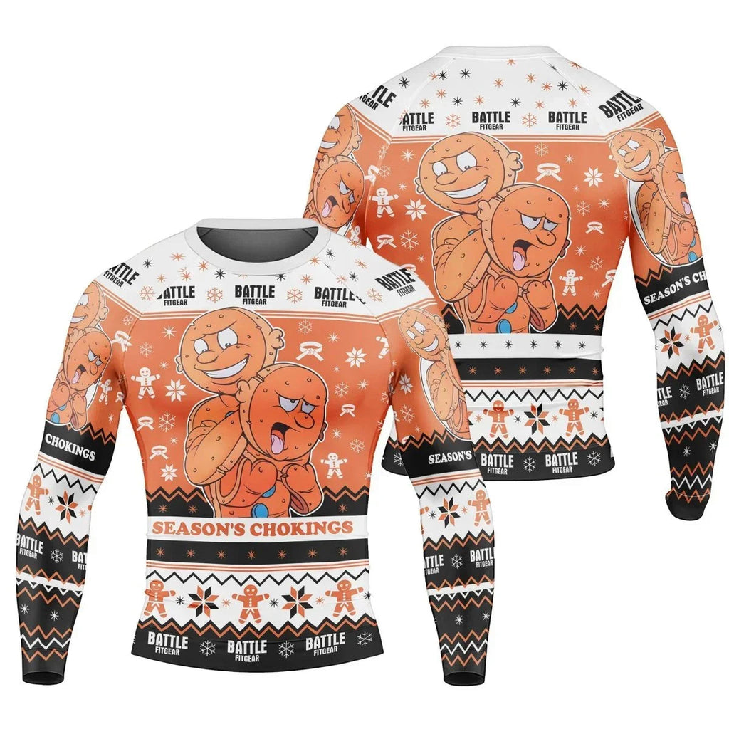 Season's Chokings Long Sleeve Rash Guard