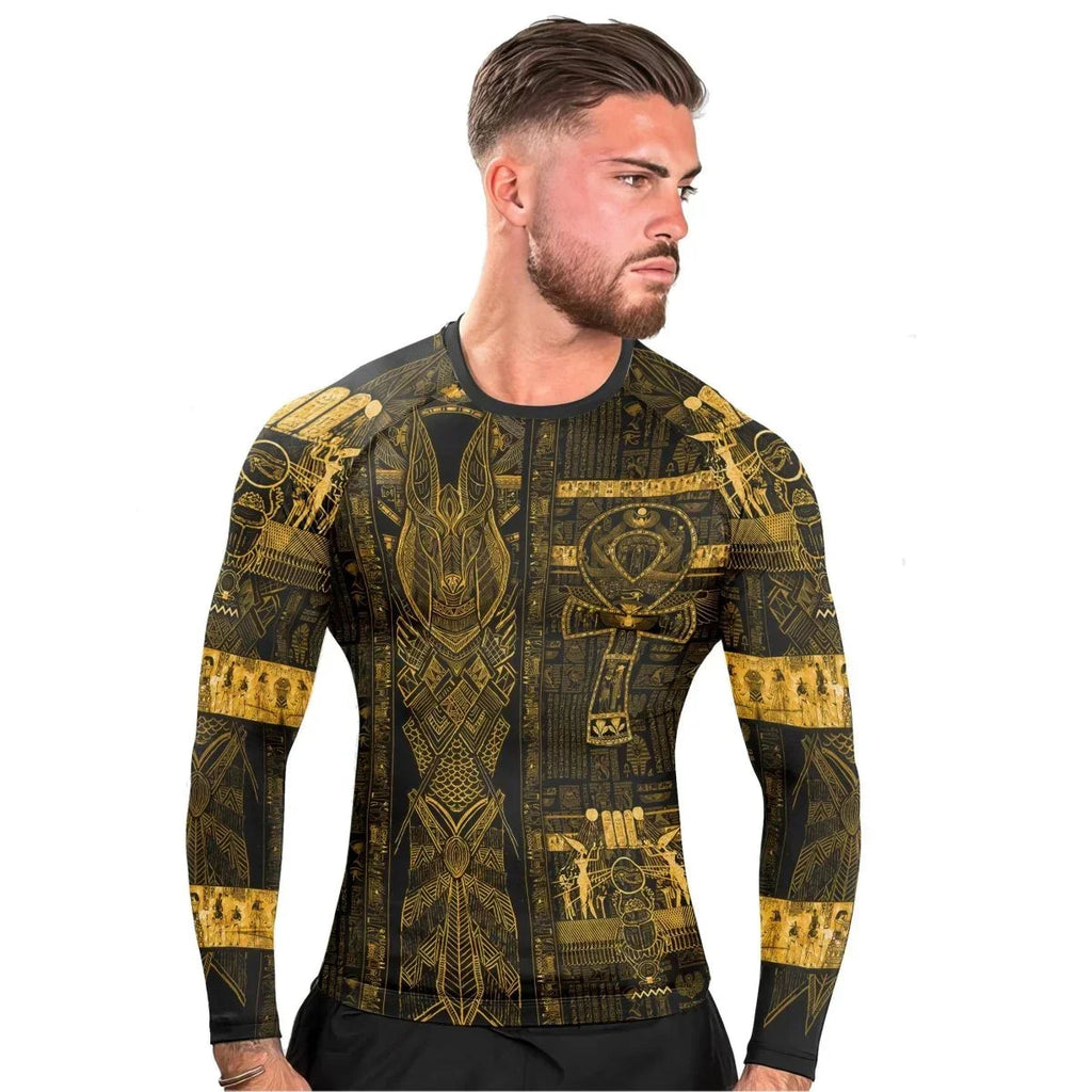 Book Of The Dead-Limited Men's Long Sleeve Rash Guard
