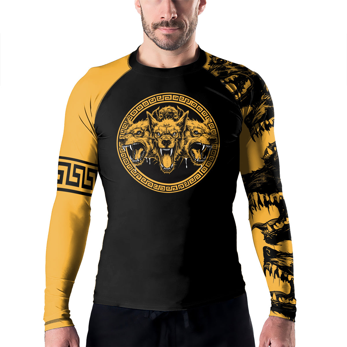 Rashninja Cyberus Men's Long Sleeve Rash Guard