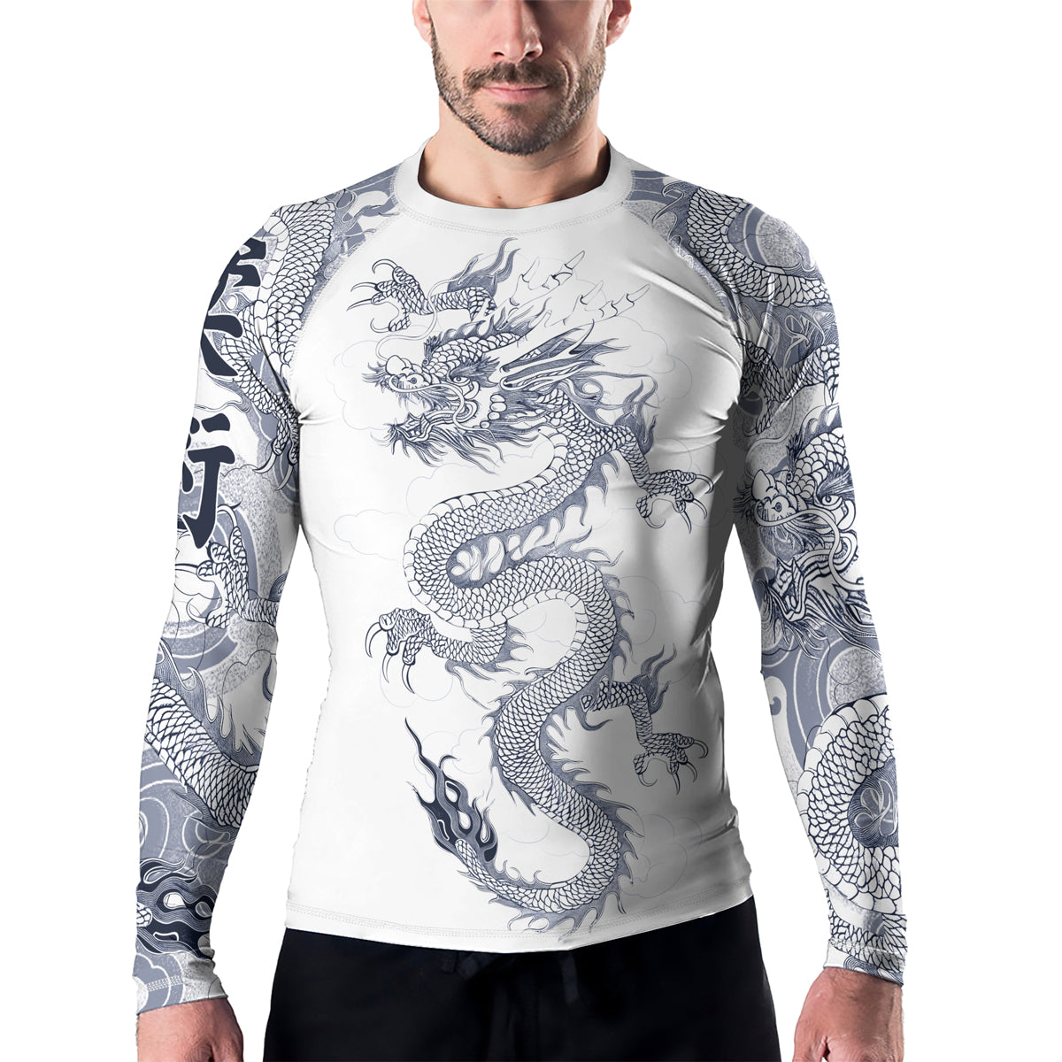 Rashninja Dragon Ember Reign Men's Short Sleeve Rash Guard